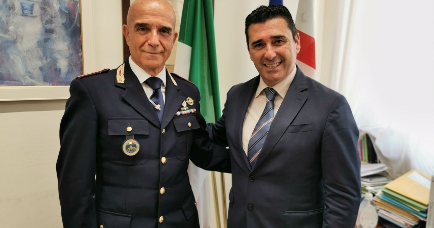 In pensione il Sostituto Commissario Coordinatore della Polizia di Stato, Antonello Seghene