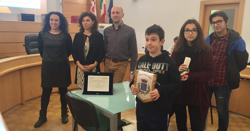 Premio Federchimica, gli studenti di Monte Angellu ricevuti in Comune
