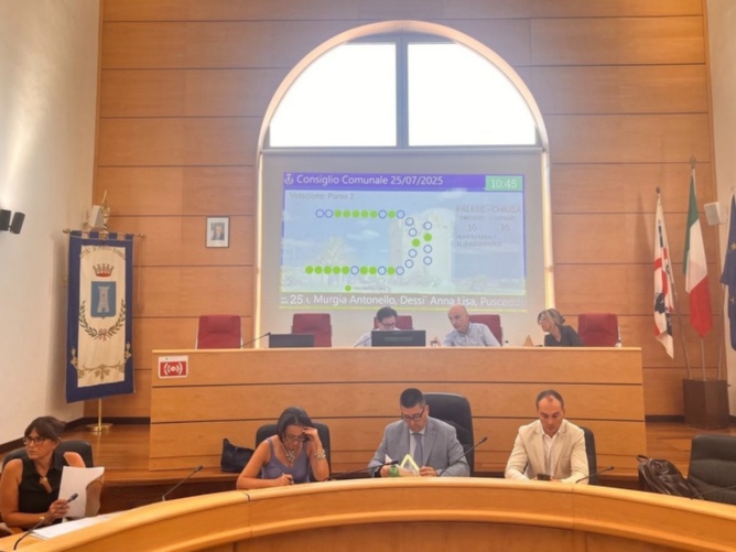 Consiglio Comunale seduta 25 luglio Consiglio Comunale seduta 25 luglio